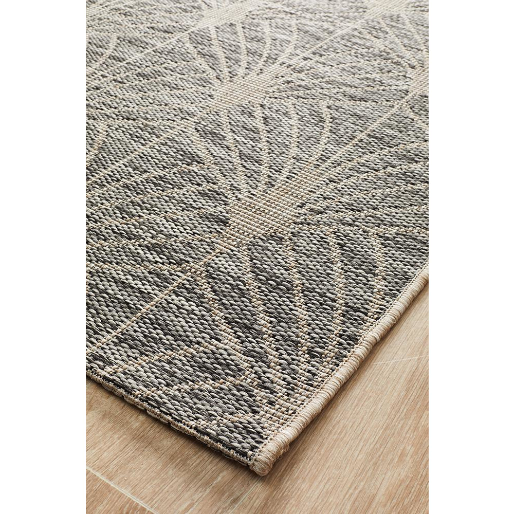 Siderno 4112 Black Modern Indoor Outdoor Rug - Rugs Of Beauty - 8