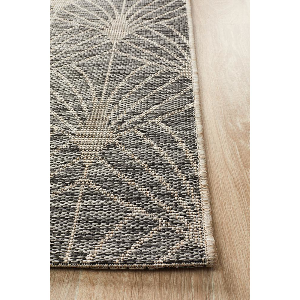 Siderno 4112 Black Modern Indoor Outdoor Rug - Rugs Of Beauty - 10