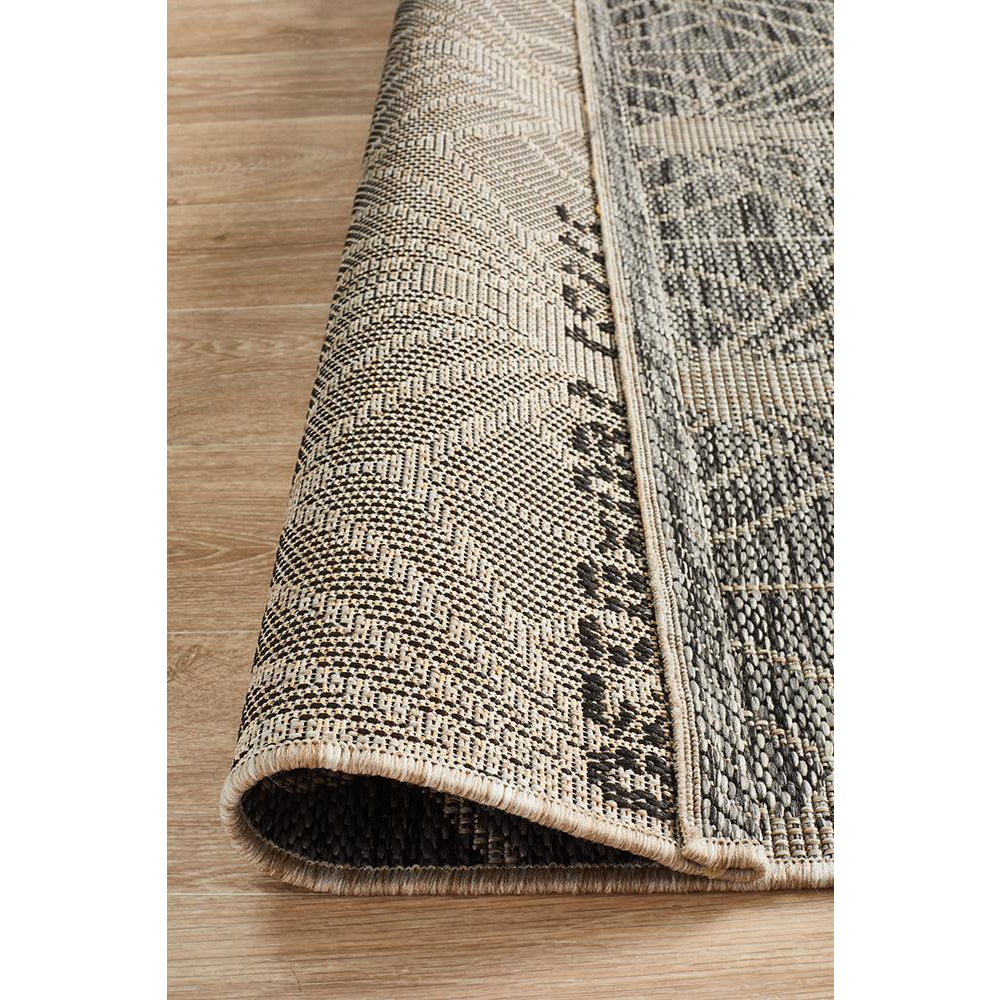 Siderno 4112 Black Modern Indoor Outdoor Rug - Rugs Of Beauty - 14