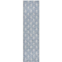 Siderno 4112 Blue Modern Indoor Outdoor Runner Rug - Rugs Of Beauty - 1