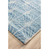 Siderno 4112 Blue Modern Indoor Outdoor Runner Rug - Rugs Of Beauty - 3