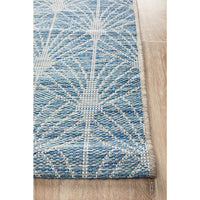 Siderno 4112 Blue Modern Indoor Outdoor Runner Rug - Rugs Of Beauty - 4