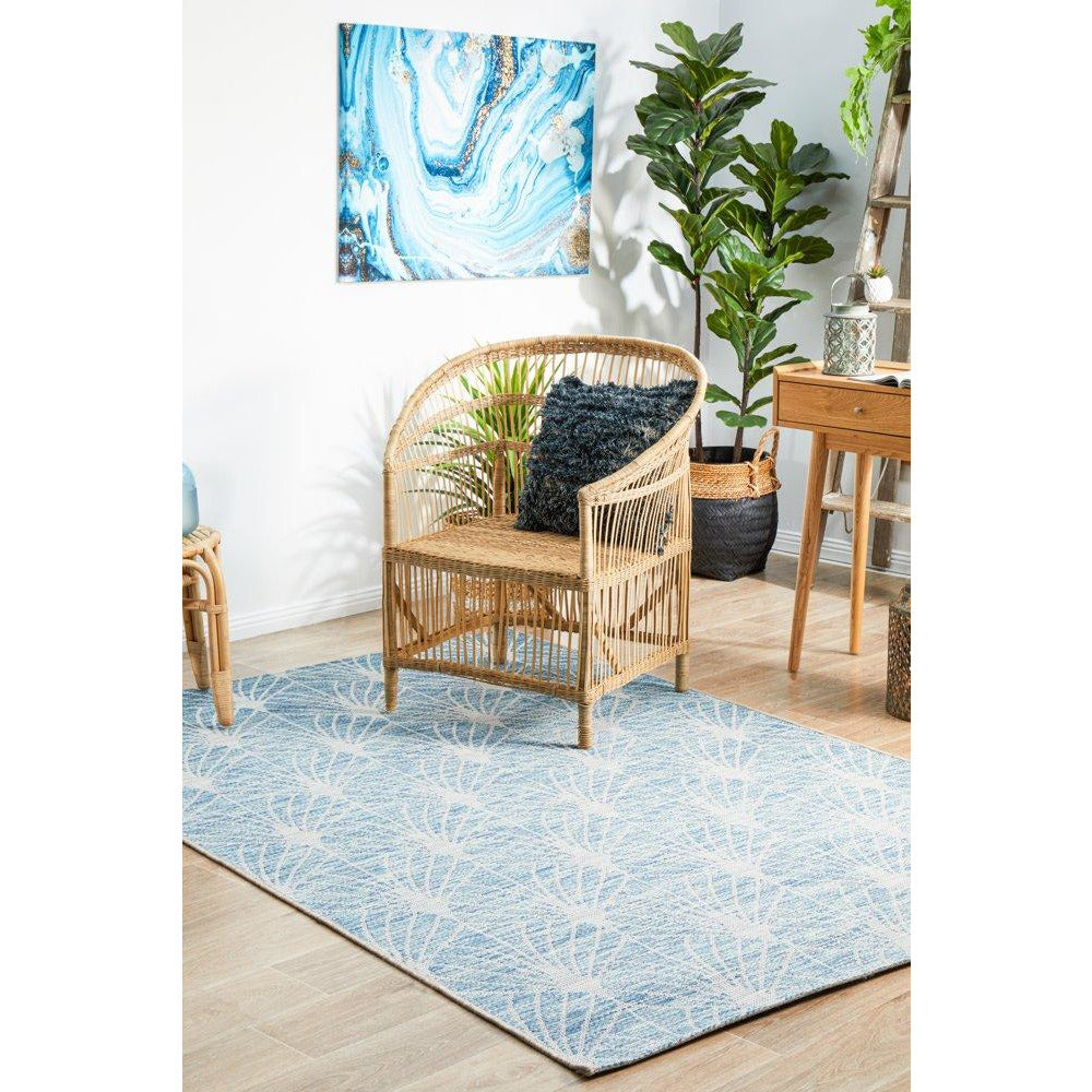 Siderno 4112 Blue Modern Indoor Outdoor Rug - Rugs Of Beauty - 5