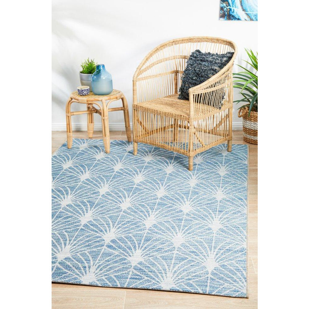 Siderno 4112 Blue Modern Indoor Outdoor Rug - Rugs Of Beauty - 5
