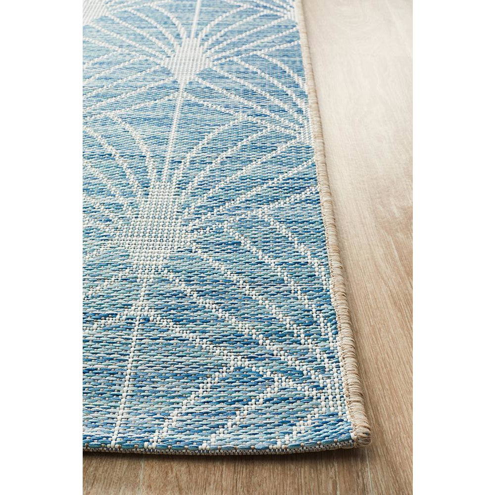 Siderno 4112 Blue Modern Indoor Outdoor Rug - Rugs Of Beauty - 10