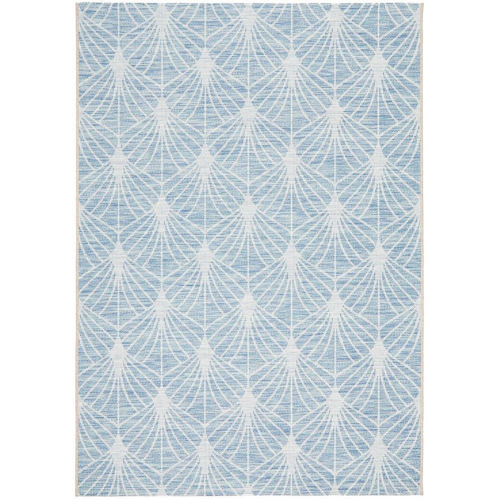 Siderno 4112 Blue Modern Indoor Outdoor Rug - Rugs Of Beauty - 1