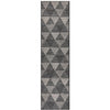 Siderno 4113 Black Modern Indoor Outdoor Runner Rug - Rugs Of Beauty - 1