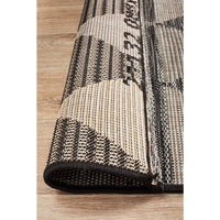 Siderno 4113 Black Modern Indoor Outdoor Runner Rug - Rugs Of Beauty - 7