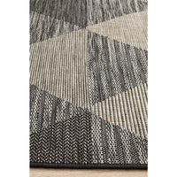 Siderno 4113 Black Modern Indoor Outdoor Rug - Rugs Of Beauty - 11