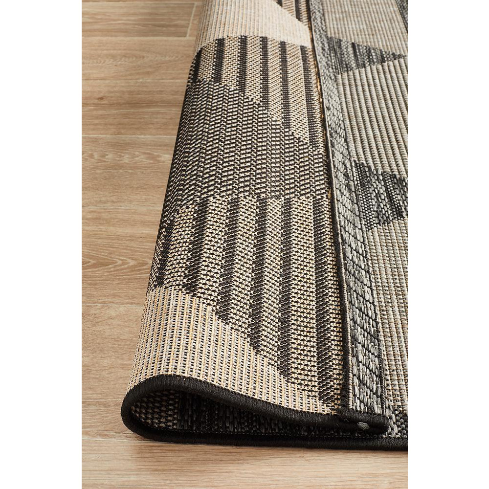 Siderno 4113 Black Modern Indoor Outdoor Rug - Rugs Of Beauty - 14