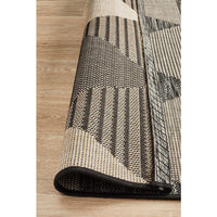 Siderno 4113 Black Modern Indoor Outdoor Rug - Rugs Of Beauty - 14