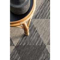 Siderno 4113 Black Modern Indoor Outdoor Rug - Rugs Of Beauty - 6