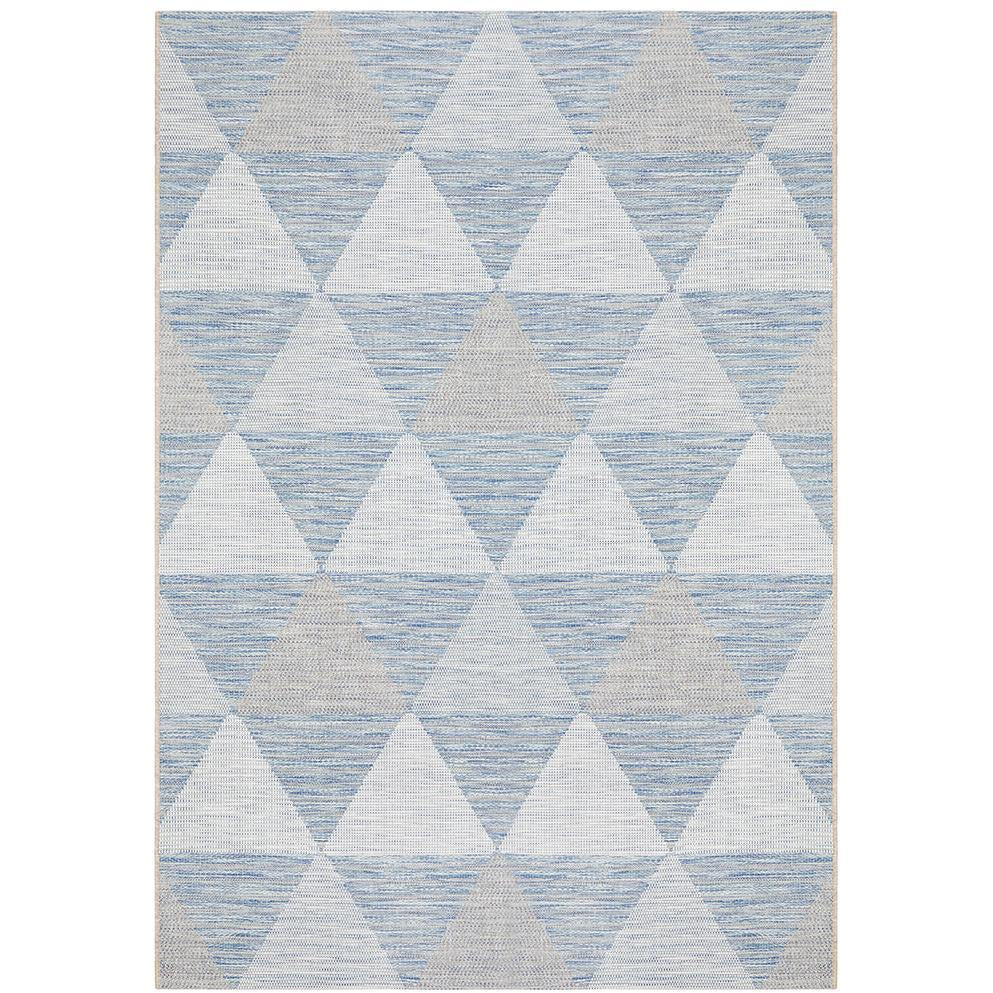 Siderno 4113 Blue Modern Indoor Outdoor Rug - Rugs Of Beauty - 1