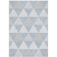 Siderno 4113 Blue Modern Indoor Outdoor Rug - Rugs Of Beauty - 1