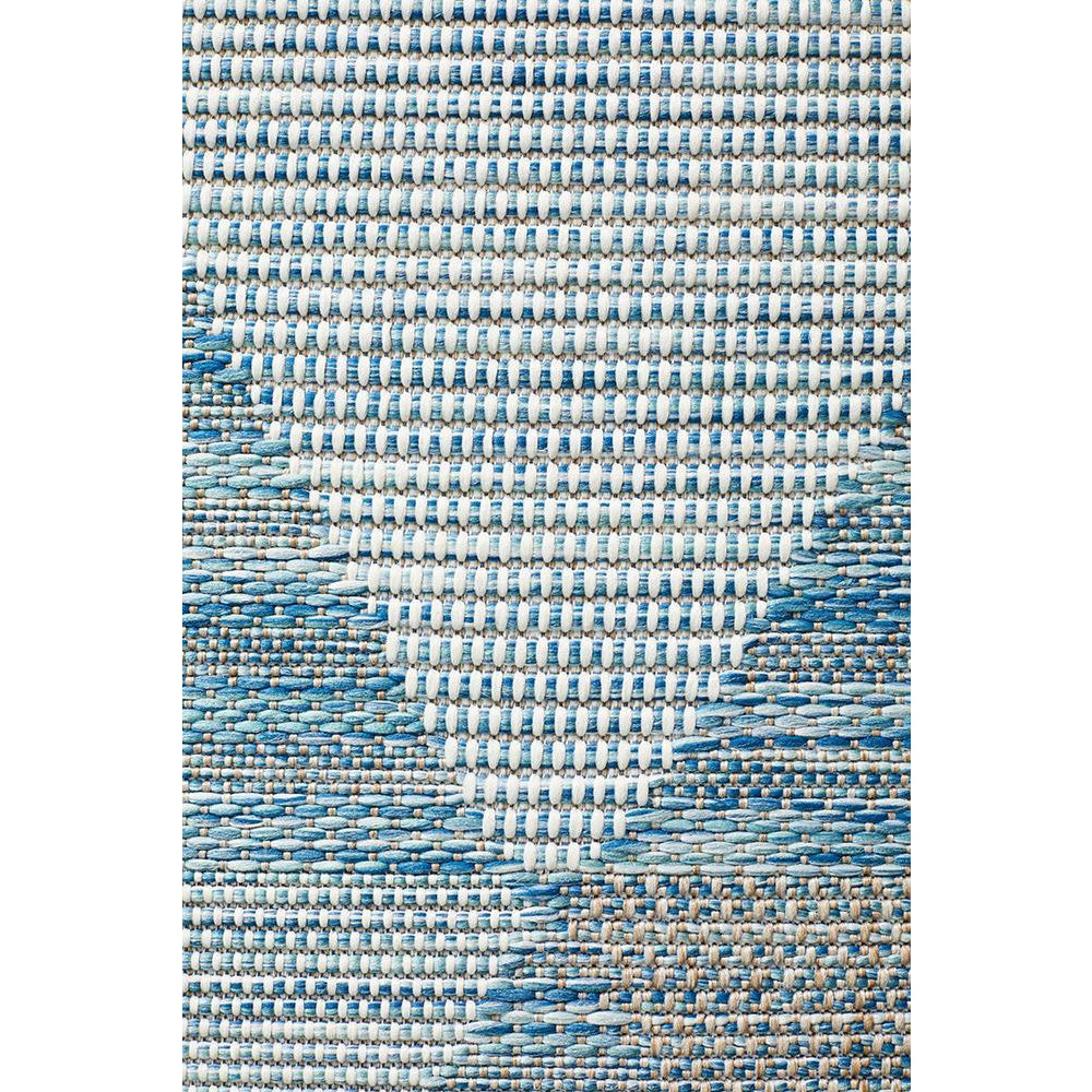 Siderno 4113 Blue Modern Indoor Outdoor Rug - Rugs Of Beauty - 12
