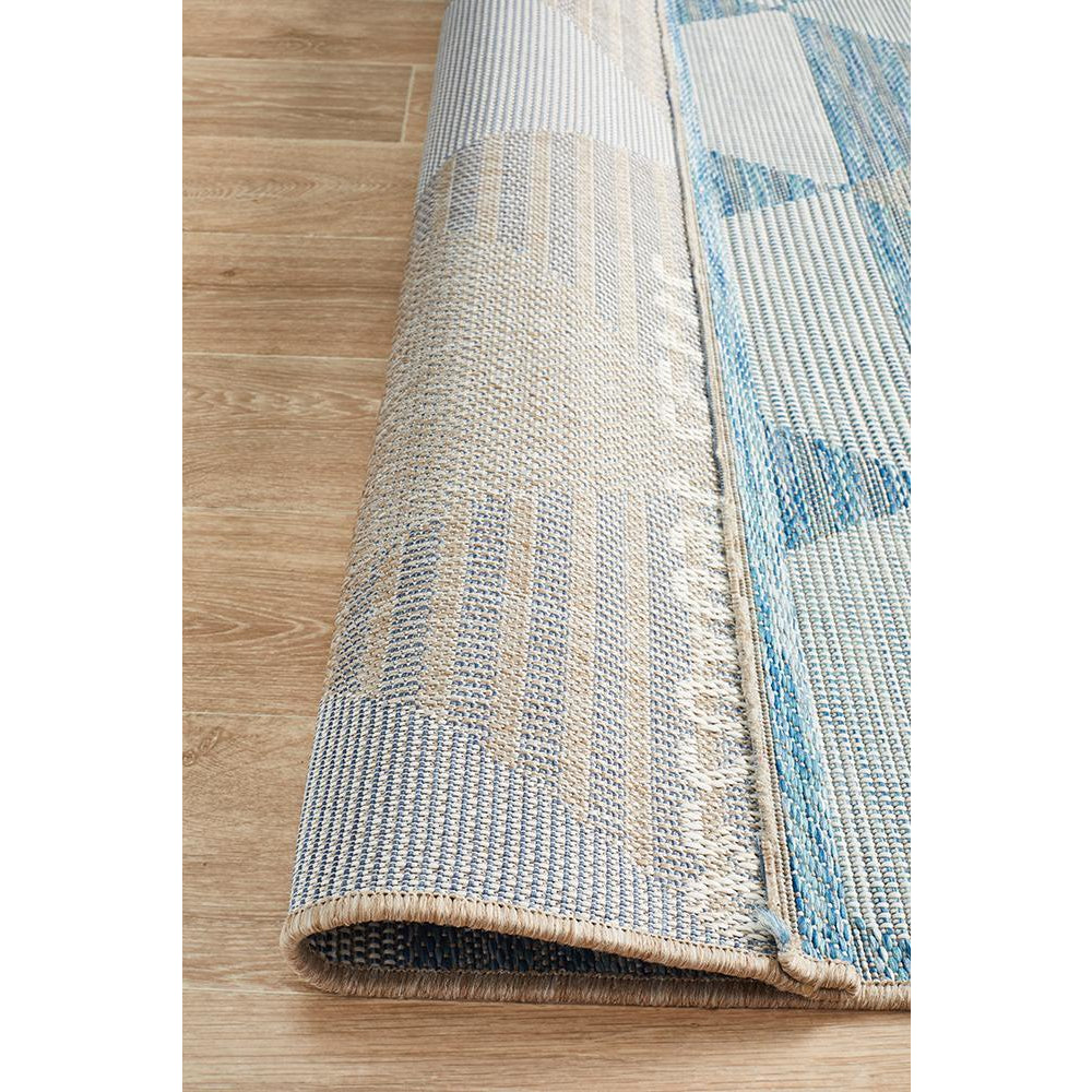 Siderno 4113 Blue Modern Indoor Outdoor Rug - Rugs Of Beauty - 14