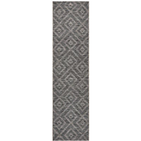 Siderno 4114 Black Modern Indoor Outdoor Runner Rug - Rugs Of Beauty - 1