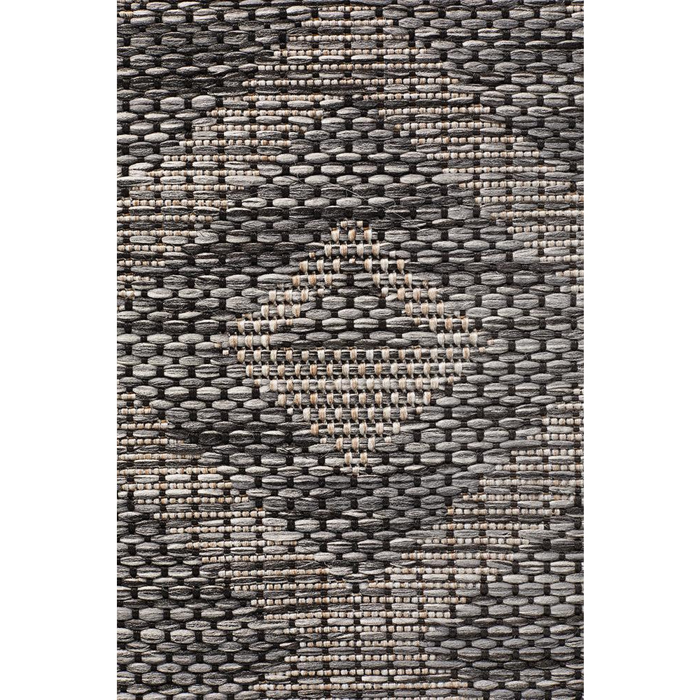 Siderno 4114 Black Modern Indoor Outdoor Runner Rug - Rugs Of Beauty - 6