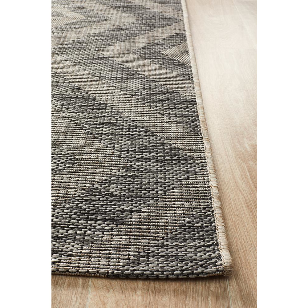 Siderno 4114 Black Modern Indoor Outdoor Rug - Rugs Of Beauty - 10