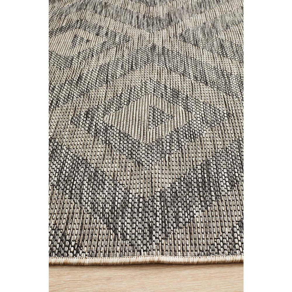 Siderno 4114 Black Modern Indoor Outdoor Rug - Rugs Of Beauty - 11