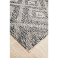 Siderno 4114 Black Modern Indoor Outdoor Rug - Rugs Of Beauty - 13