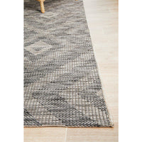 Siderno 4114 Black Modern Indoor Outdoor Rug - Rugs Of Beauty - 8