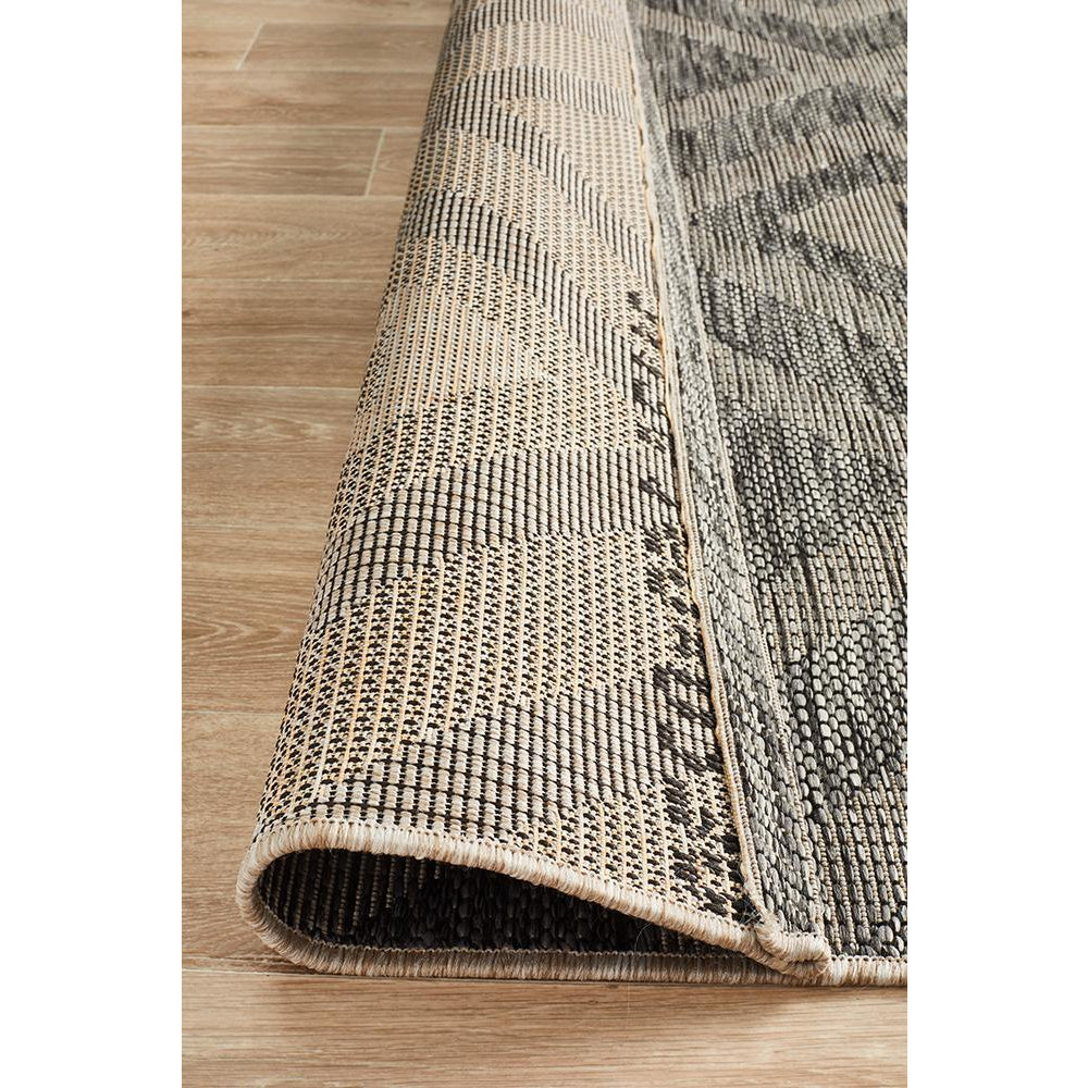 Siderno 4114 Black Modern Indoor Outdoor Rug - Rugs Of Beauty - 14