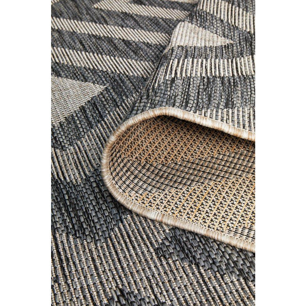 Siderno 4114 Black Modern Indoor Outdoor Rug - Rugs Of Beauty - 15