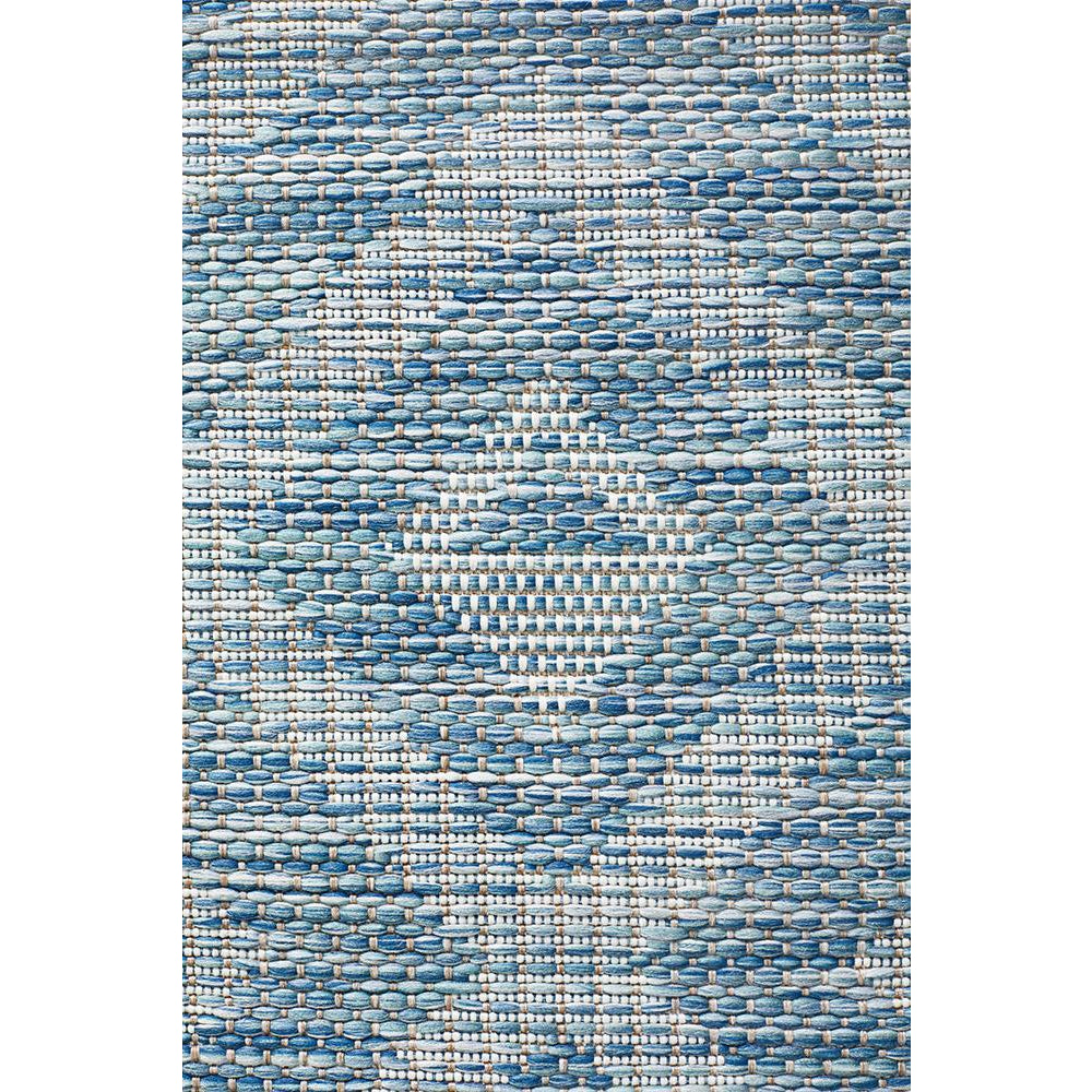 Siderno 4114 Blue Modern Indoor Outdoor Runner Rug - Rugs Of Beauty - 6
