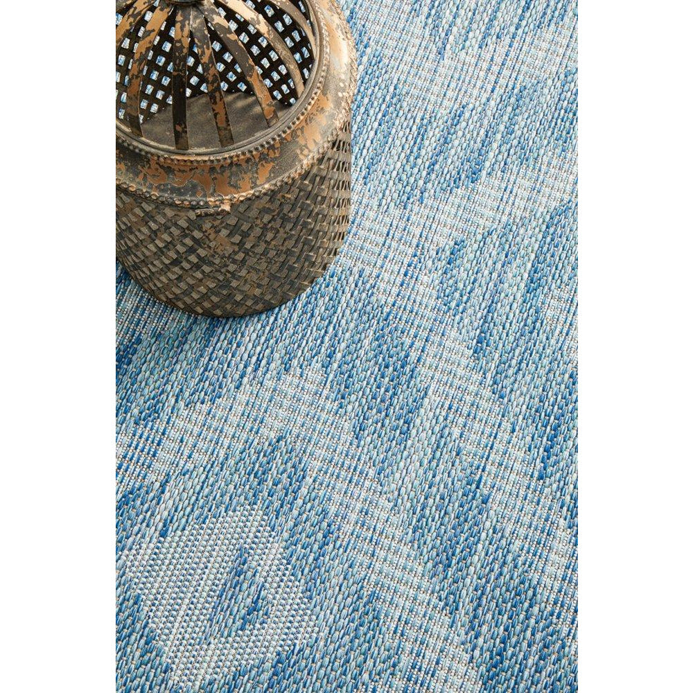 Siderno 4114 Blue Modern Indoor Outdoor Rug - Rugs Of Beauty - 6