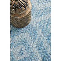 Siderno 4114 Blue Modern Indoor Outdoor Rug - Rugs Of Beauty - 6