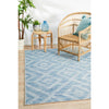 Siderno 4114 Blue Modern Indoor Outdoor Rug - Rugs Of Beauty - 3