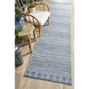 Siderno 4115 Blue Modern Indoor Outdoor Runner Rug - Rugs Of Beauty - 2