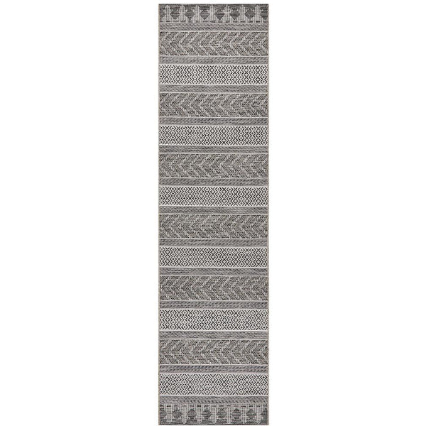 Siderno 4115 Grey Modern Indoor Outdoor Runner Rug - Rugs Of Beauty - 1