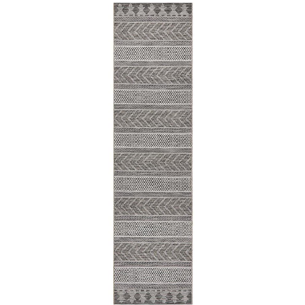 Siderno 4115 Grey Modern Indoor Outdoor Runner Rug - Rugs Of Beauty - 1