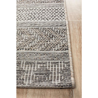 Siderno 4115 Grey Modern Indoor Outdoor Runner Rug - Rugs Of Beauty - 4