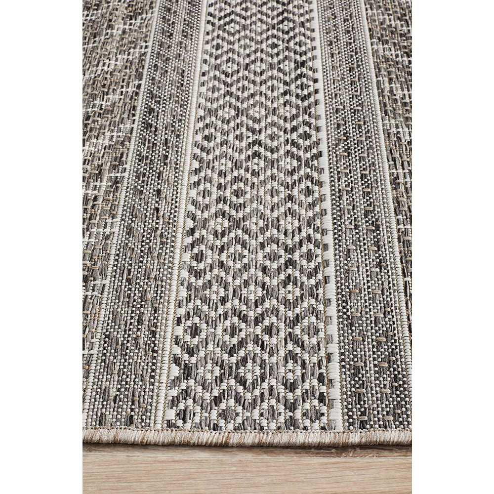 Siderno 4115 Grey Modern Indoor Outdoor Runner Rug - Rugs Of Beauty - 5