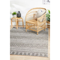Siderno 4115 Grey Modern Indoor Outdoor Rug - Rugs Of Beauty - 4