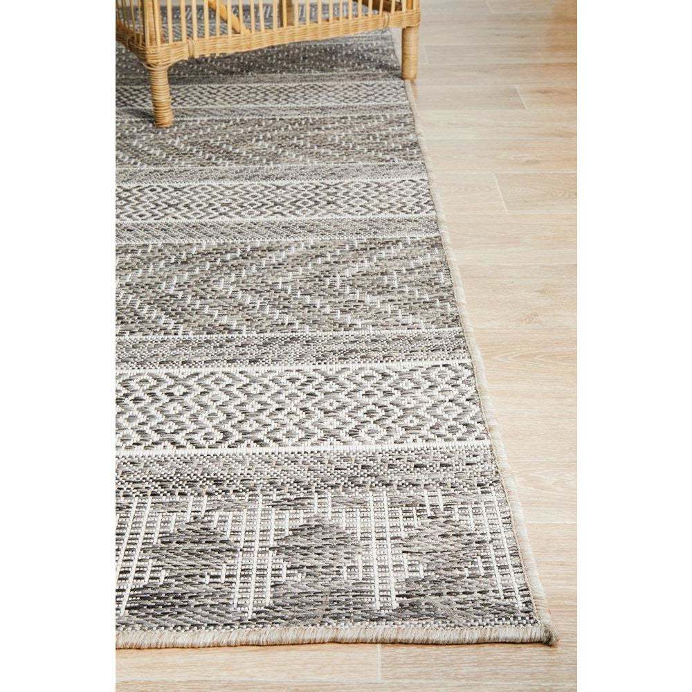 Siderno 4115 Grey Modern Indoor Outdoor Rug - Rugs Of Beauty - 7