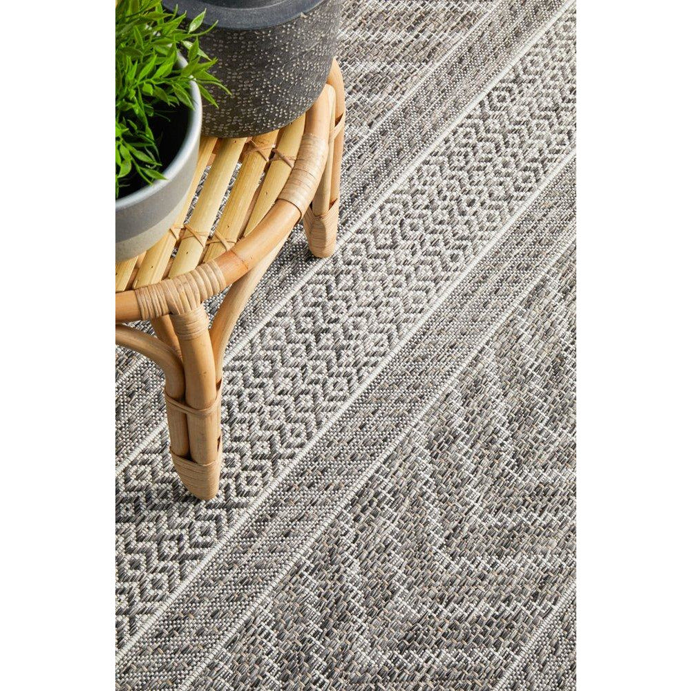 Siderno 4115 Grey Modern Indoor Outdoor Rug - Rugs Of Beauty - 6