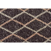 Beige Cream Trellis Charcoal Flatweave Designer Rug - Rugs Of Beauty - 4