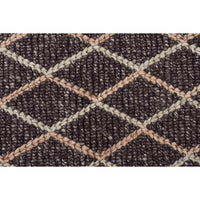 Beige Cream Trellis Charcoal Flatweave Designer Rug - Rugs Of Beauty - 4