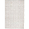 Vienna 2350 Hand Loomed White Patterned Wool and Viscose Modern Rug - Rugs Of Beauty - 1