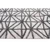 Vienna 2353 Hand Loomed Pewter Charcoal Grey Patterned Wool and Viscose Modern Rug - Rugs Of Beauty - 3