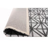 Vienna 2353 Hand Loomed Pewter Charcoal Grey Patterned Wool and Viscose Modern Rug - Rugs Of Beauty - 5