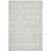 Vienna 2355 Hand Loomed Grey Beige Patterned Wool and Viscose Modern Rug