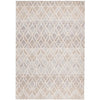 Vienna 2358 Hand Loomed Sand Beige Brown Patterned Wool and Viscose Modern Rug - Rugs Of Beauty - 1