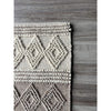 Vanessa 501 Wool Polyester Beige Taupe Diamond Striped Rug - Rugs Of Beauty - 4