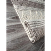 Vanessa 501 Wool Polyester Beige Taupe Diamond Striped Rug - Rugs Of Beauty - 5