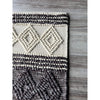 Vanessa 501 Wool Polyester Chocolate Brown Diamond Striped Rug - Rugs Of Beauty - 4